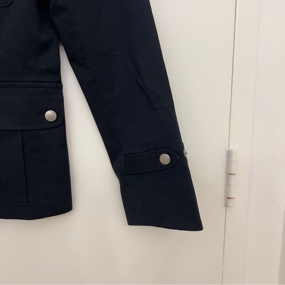 Rag & Bone Full Zip Mock Neck Utility Jacket Black Size 0​​ - Picture 5 of 16